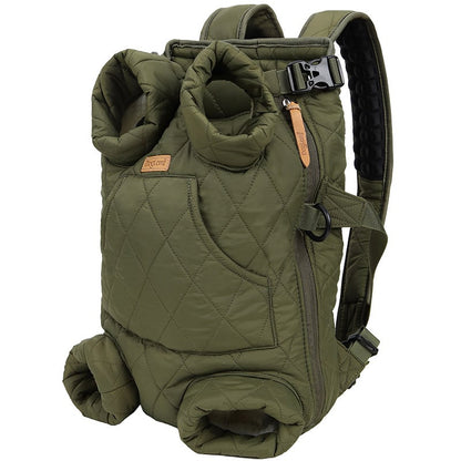 Quilted Front-Carry Pet Backpack — Maison Paw Home, view 2