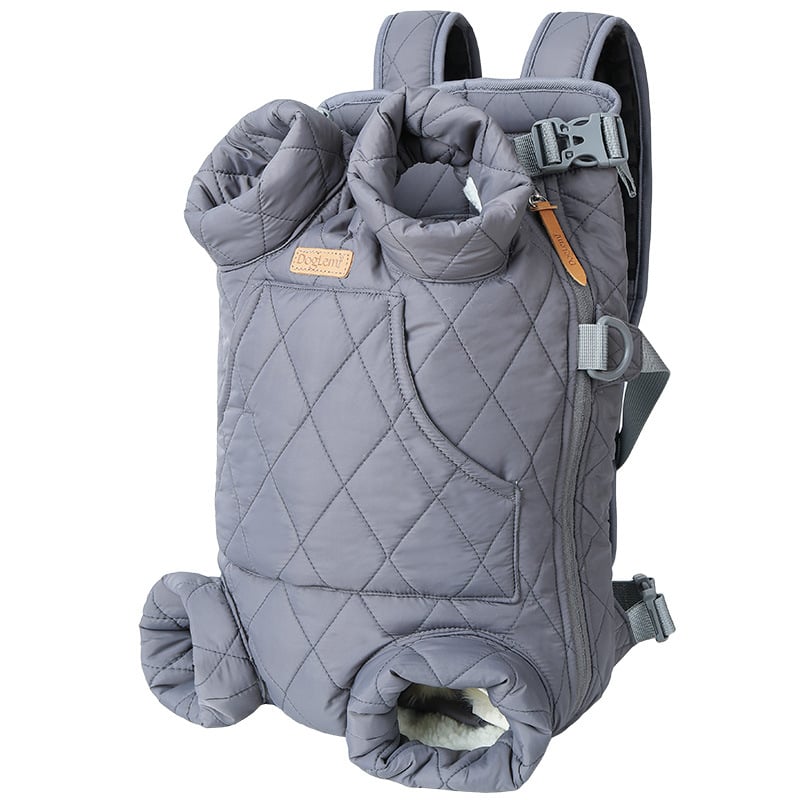 Quilted Front-Carry Pet Backpack — Maison Paw Home, view 3