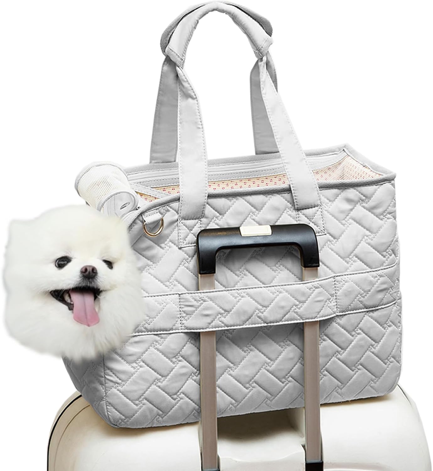 Mesh Panel Pet Carrier Bag — Maison Paw Home, view 9