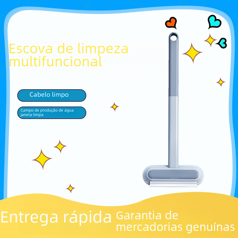 Pet hair removal brush on furniture