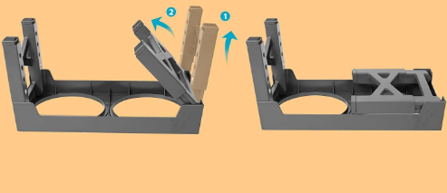 Height-Adjustable Slow Feeding Dog Dish