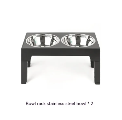 Height-Adjustable Slow Feeding Dog Dish