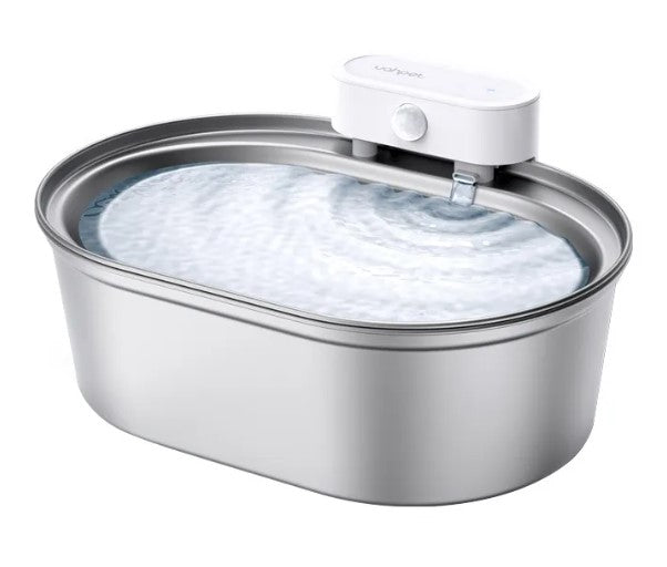 Stainless Steel Pet Water Fountain — Maison Paw Home, view 2