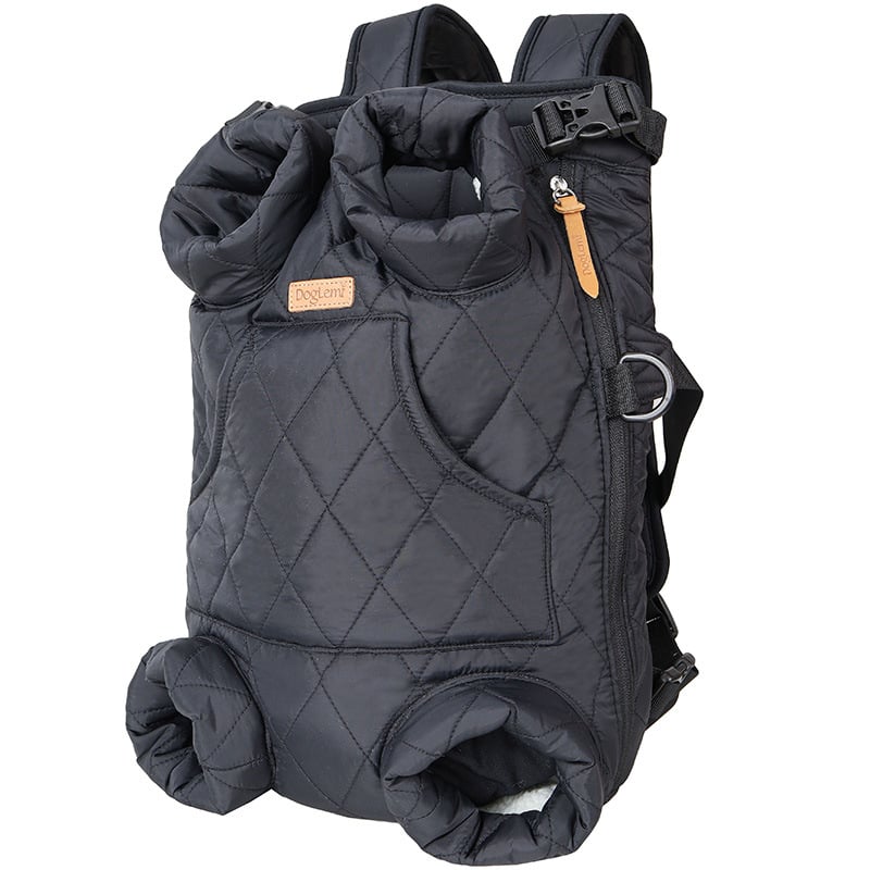 Quilted Front-Carry Pet Backpack — Maison Paw Home, view 4