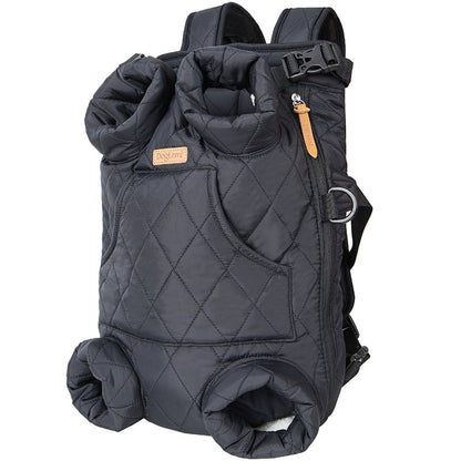Quilted Front-Carry Pet Backpack — Maison Paw Home, view 4